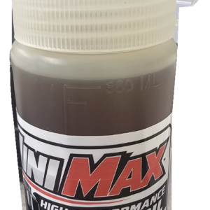 MiniMax high performance motor oil with zinc, original 12 oz bottle and label